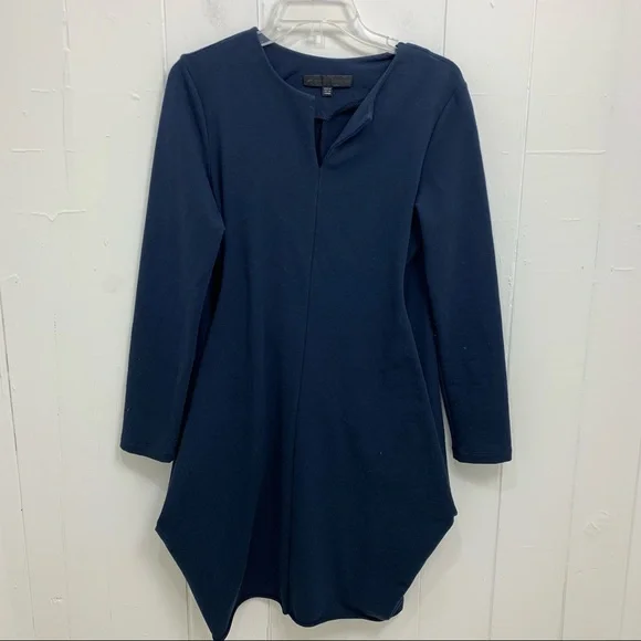 navy blue dress for baby girl Smoke Asymmetrical Tunic main image 0